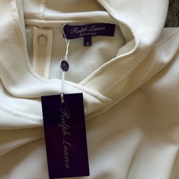 NWT Ralph Lauren Purple Label Soft Stretch Wool Dress Size 8 - Picture 12 of 14